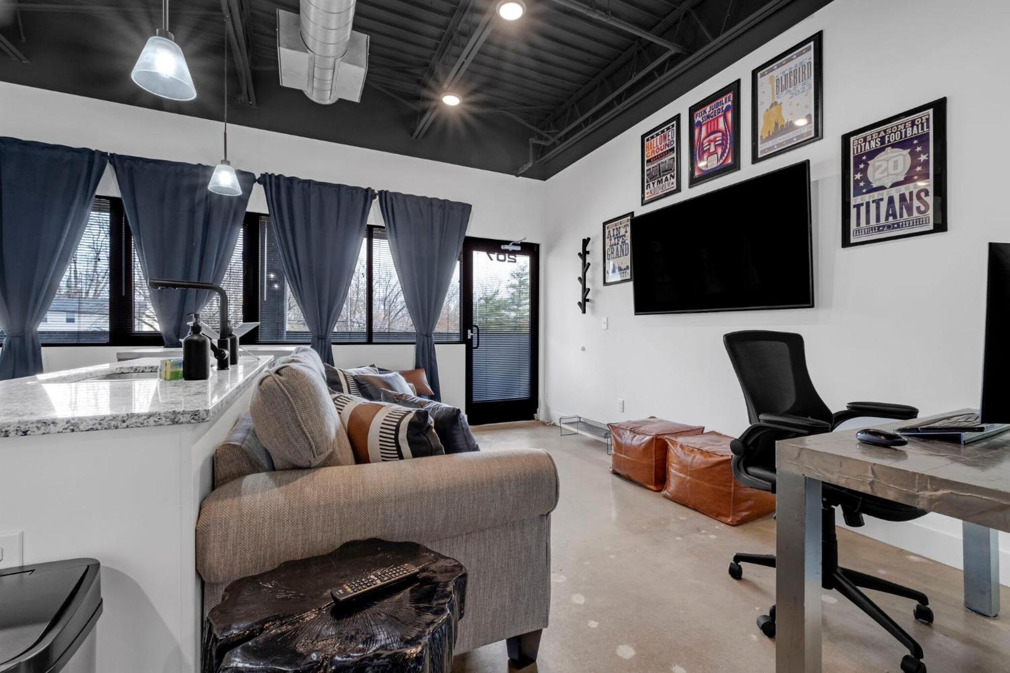 New Studio Sleeps 4 - 7 Mins To Dwtn Nashville Eksteriør bilde