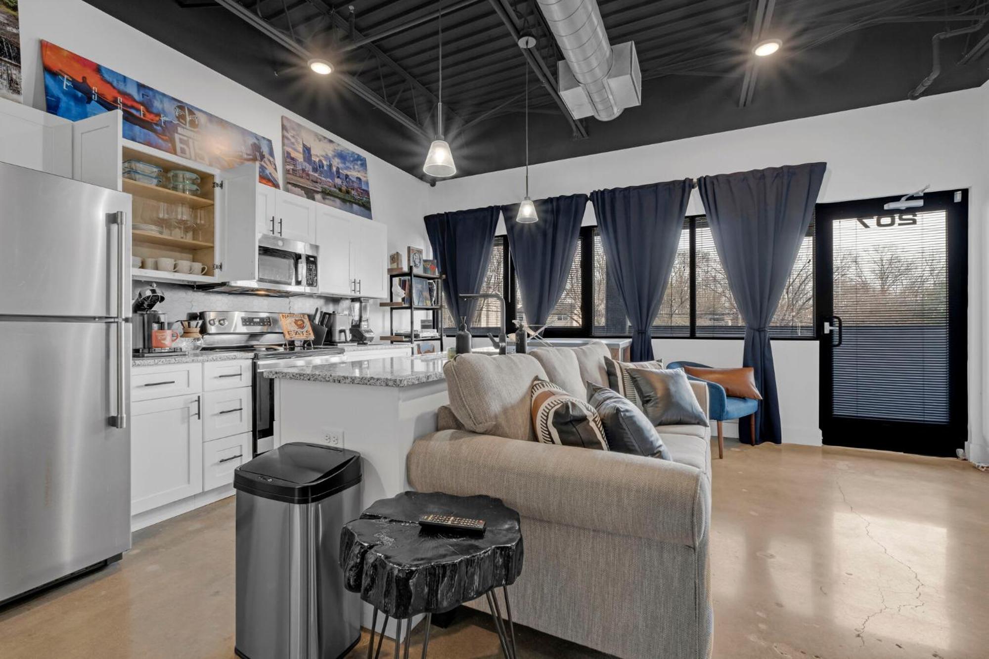 New Studio Sleeps 4 - 7 Mins To Dwtn Nashville Eksteriør bilde