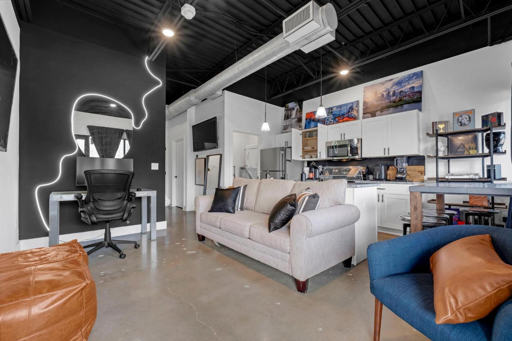New Studio Sleeps 4 - 7 Mins To Dwtn Nashville Eksteriør bilde